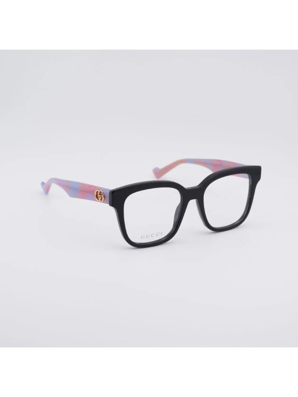 Gucci GG0958O 016 Eyeglasses Black / Pink 52mm Square Frame